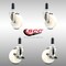 Service Caster 4 Inch 316SS Nylon Wheel Swivel 1-1/8 Inch Expanding Stem Caster Brake SCC, 2PK SCC-SS316EX20S414-NYS-2-TLB-2-118 - alternate 5